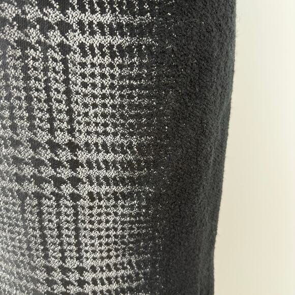 Lafayette 148 Houndstooth Matching Set 2 Piece Boucle Gradient Top and Skirt 6 - Picture 12 of 14